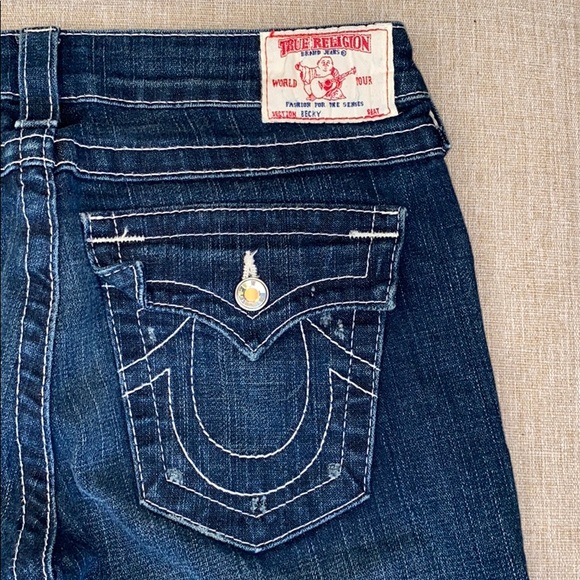 True Religion Becky size 28 jeans rhinestone - Picture 7 of 8